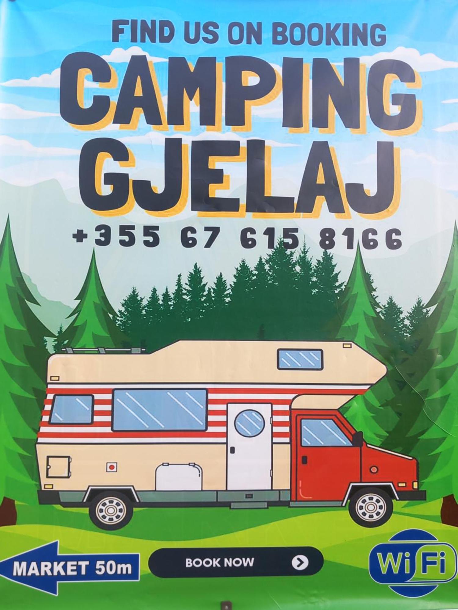 Baks-Rrjoll Camping Gjelaj酒店 外观 照片